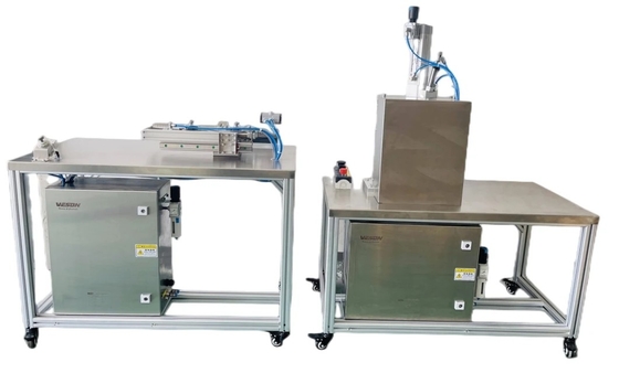 Semi автоматическая горизонтальная заполняя машина для пакуя стекла/силикона/запечатывания/пригвождает свободный клей