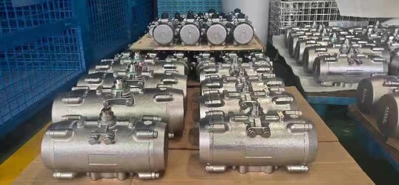 Пневматический приводы трубопроводных клапанов Двойной действия морской режим управления Пинионный приводы изготовлен из материала 316SS 304SS