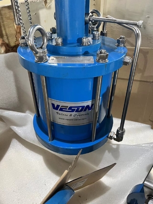 Задвижки Пневматические приводы с пружинным возвратом для задвижек Системы с обратной связью