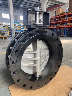 HP Баттерфляйный клапан с проушинами 36 дюймов, уплотнение EPDM, среднее давление
