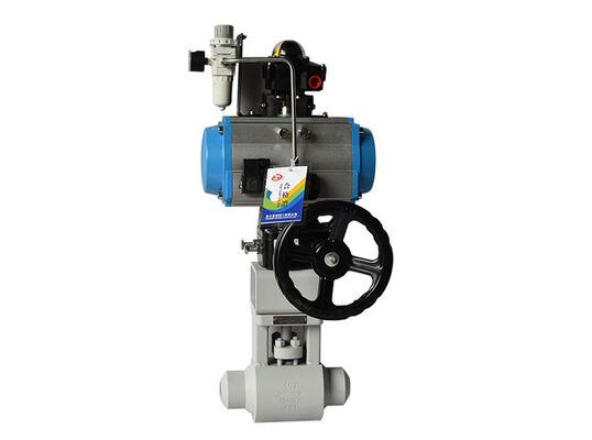 High Temperature Pneumatic Butterfly Valve with Lockout Feature and ANSI CLASS 150-900 Pressure Rating
