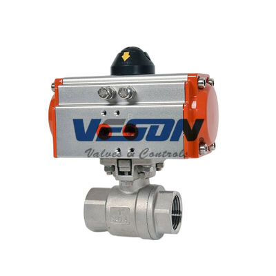 Sanitary Stainless Steel Electric Actuated Ball Valve with ISO5211 Standard and 3-PC Clamp Type Design