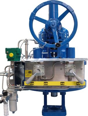 Двухсторонний стальной пневматический линейный привод для индивидуальных применений клапанов