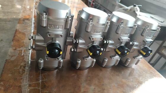 Corrosion-Resistant SS316L Rotary Pneumatic Actuator | Rack and Pinion Design | Ideal for Coastal & Offshore Automation