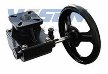 Коробка передач ручного преодоления автоматики Деклутчабле литого железа для пневматических приводов роторного клапана