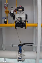 Клапан аварийной остановки DN100 для газовой трубопроводной сети