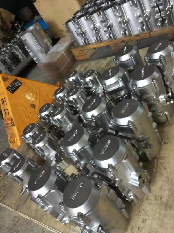 Double Acting Pneumatic Air Actuator 105 Size 8 Bar Nickel Plated