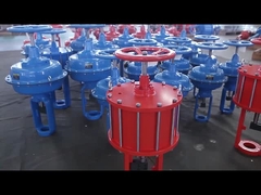 Линейный поршневый пневматический приводящий для шлюзового клапана